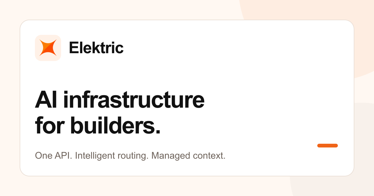 elektric.ai image